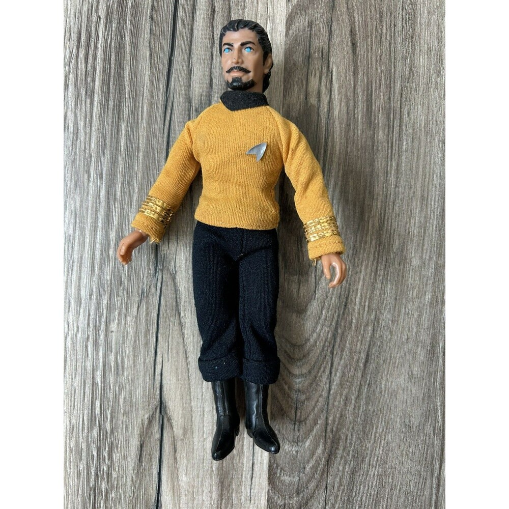 Vintage 1974 Mego Star Trek 8" Captain Kirk Body Uniform Boots - Custom Head